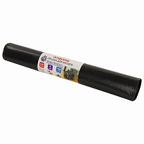 Мешки для мусора 240 л, черные, в рулоне 5 шт., ПВД 80 мкм, 1400х900 мм, LAIMA, 605339 в Кинешму