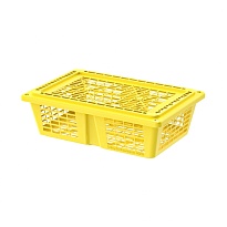 Ящик продуктовый универсальный желтый в Кинешму