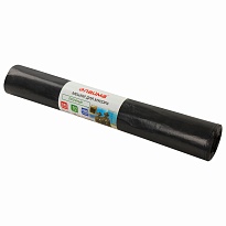 Мешки для мусора 240 л, черные, в рулоне 10 шт., ПВД 50 мкм, 1400х900 мм, LAIMA, 605337 в Кинешму