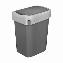 Контейнер для мусора Smart Bin 10 л (серый) 10 серый в Кинешму