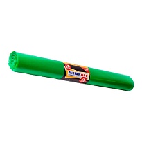 Мешки для мусора 180 л, зеленые, в рулоне 10 шт., ПВД, 50 мкм, 1100х900 мм, МЕШКОFF, 4458 в Кинешму
